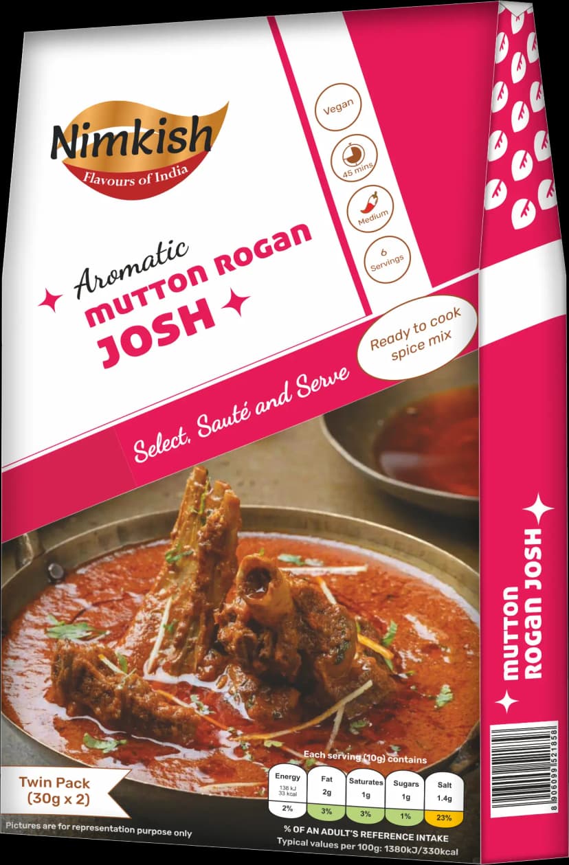 Mutton Rogan Josh - Nimkish